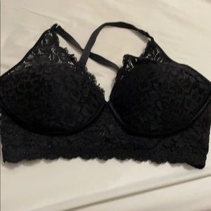 Maidenform black lace bra